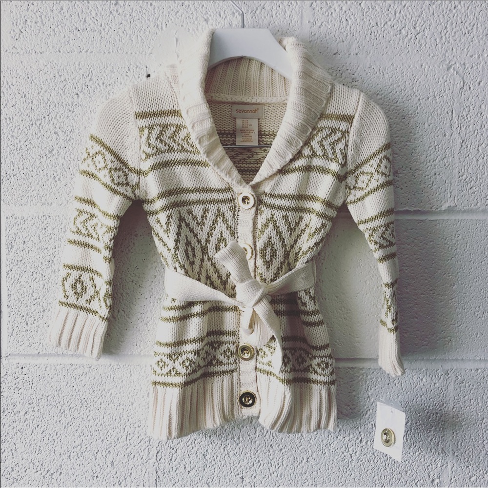 Savannah cardigan NWT sz: 2T